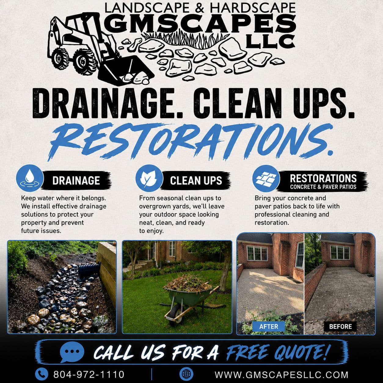 Drainage, Cleanups, and Outdoor Restorations Done Right image