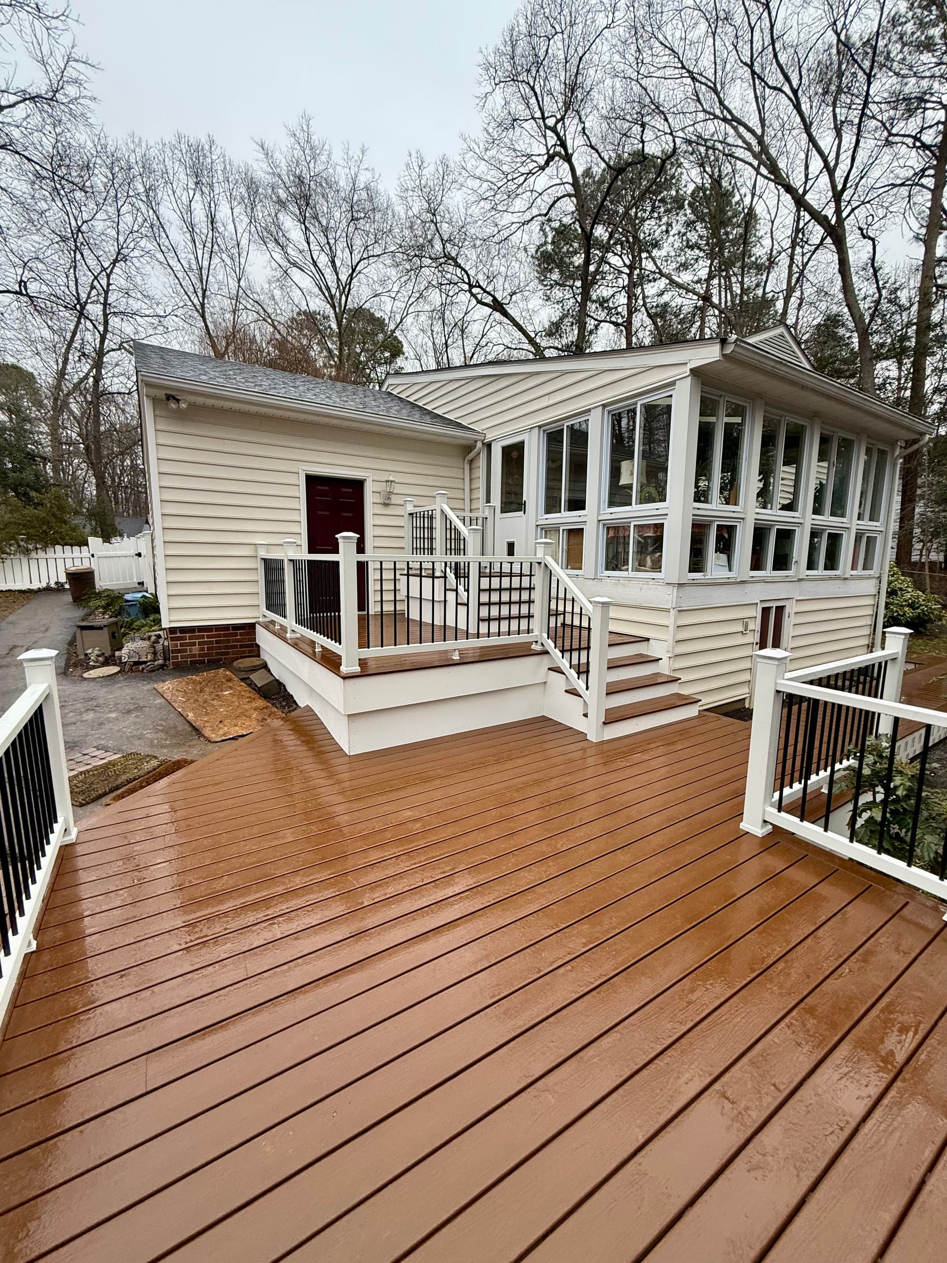 Stunning Deck Makeover in Mechanicsville image