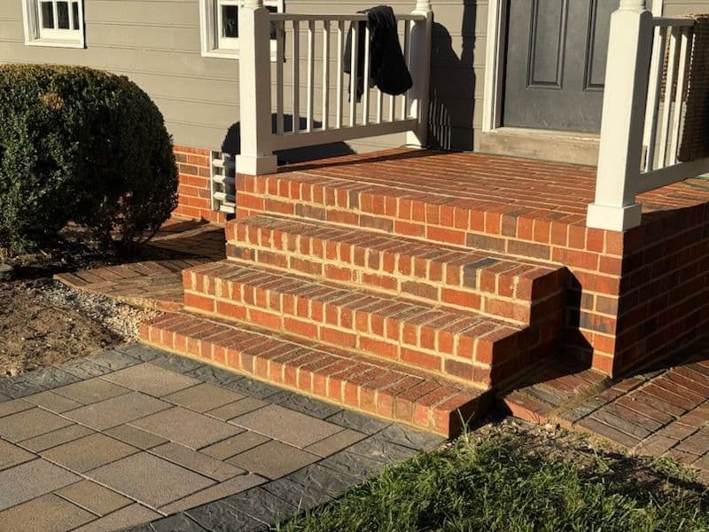 Gallery photos for Revitalize Your Steps with Expert Brick Repair: Image #1