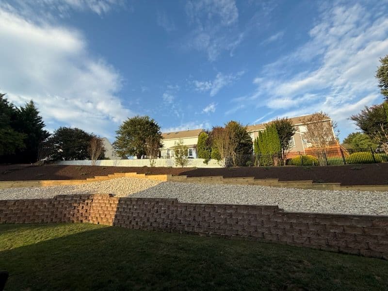 Overgrown Slope Transformed into Elegant Landscape image