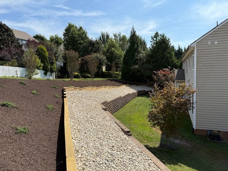 Gallery photos for Overgrown Slope Transformed into Elegant Landscape: Image #1
