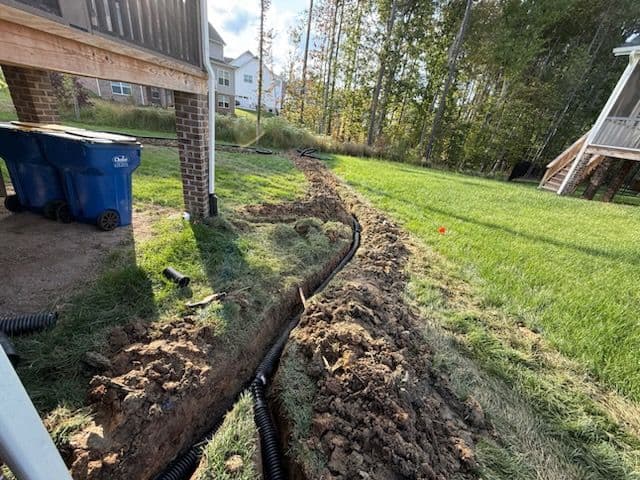 Gallery photos for Expert Drainage Solutions Enhance Backyard Usability: Image #2