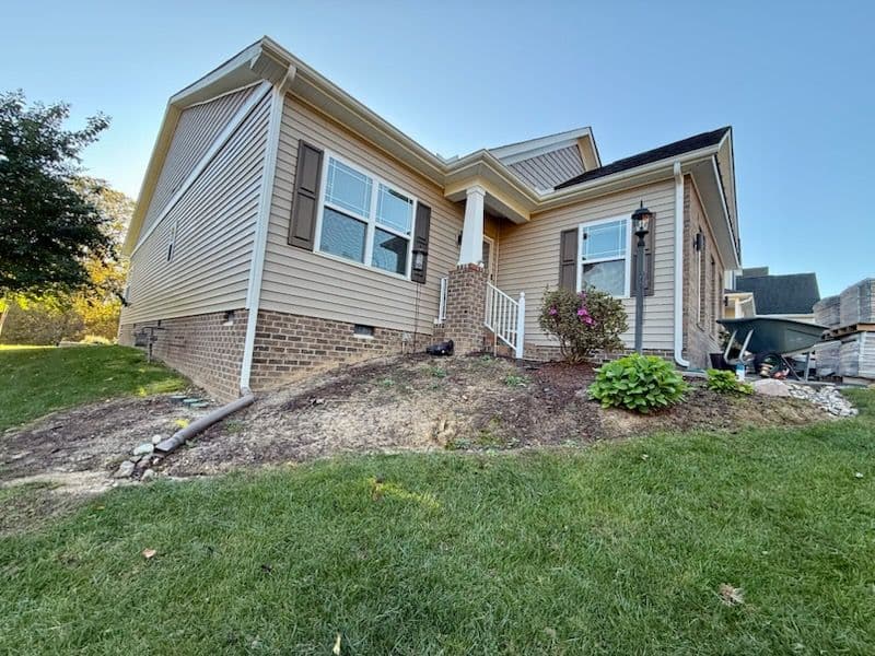 Project Stunning Four-Tier Retaining Wall and Landscape Enhancement in Ashland image