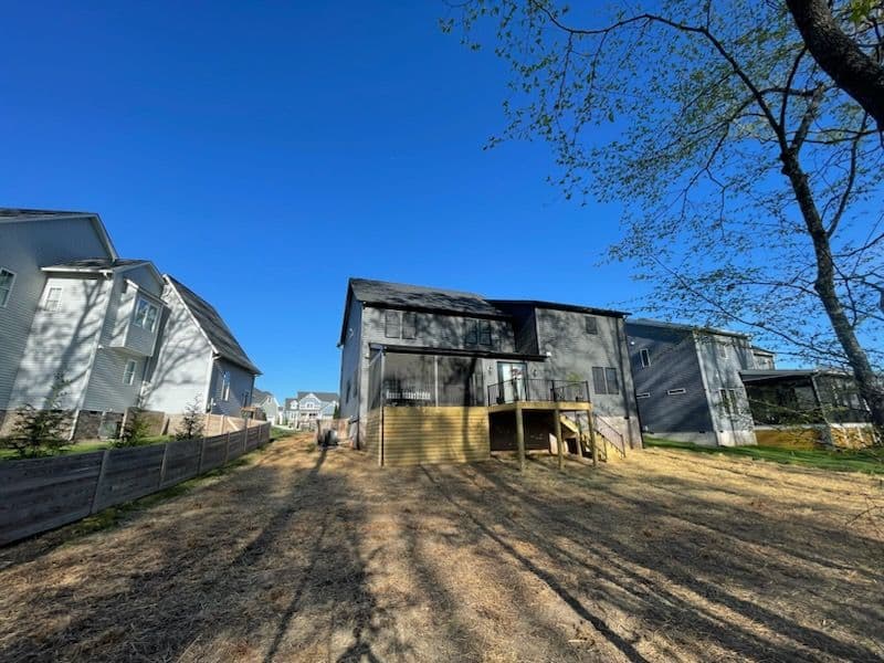 Project Backyard Transformation with Drainage and Grading image