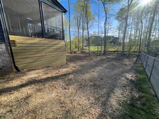 Gallery photos for Backyard Transformation with Drainage and Grading: Image #2