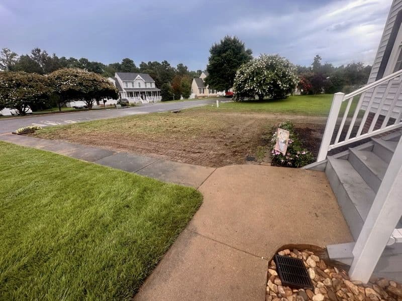Successful Yard Transformation with French Drains image
