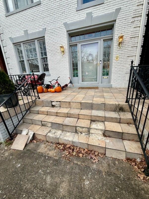 Transforming a Staircase: Overcoming Tile Damage Challenges image