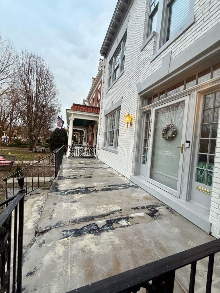 Gallery photos for Transforming a Staircase: Overcoming Tile Damage Challenges: Image #1