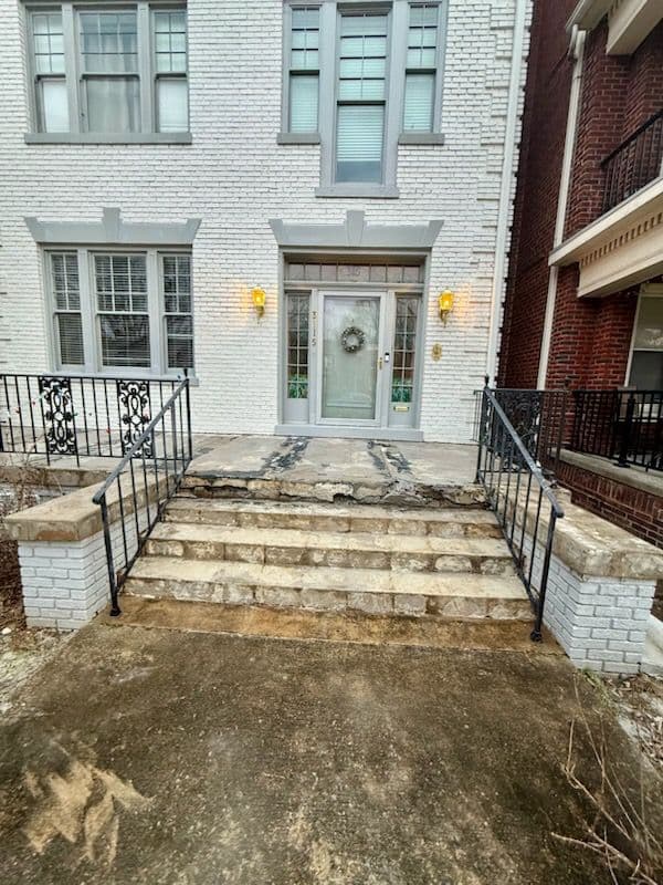 Gallery photos for Transforming a Staircase: Overcoming Tile Damage Challenges: Image #2