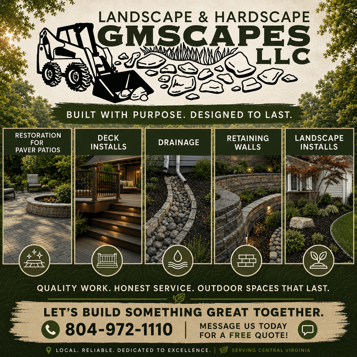 Everything Your Outdoor Space Needs - One Crew, Central Virginia image